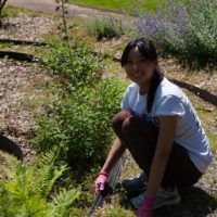Volunteering at Tarrywile Park United Way Day of Caring with employees from Praxair
