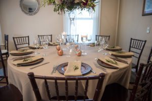 Weddings at Tarrywile Copper and Smooth Milk Chocolate with dark brown Chaivari Chairs